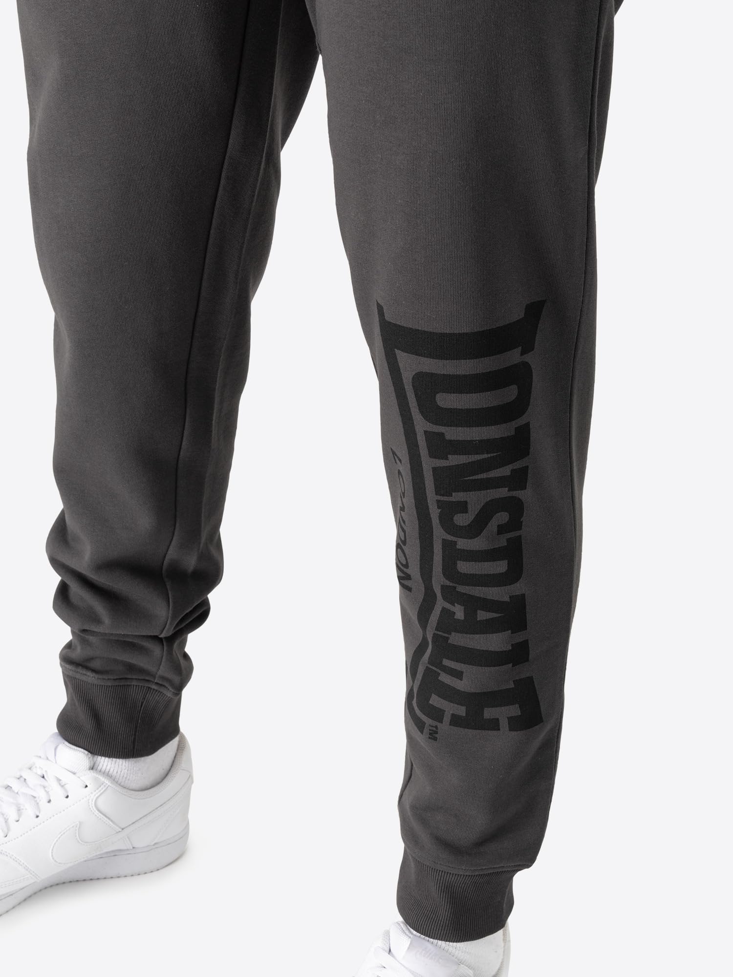 Lonsdale Herren Trainingsanzug Mit Kapuze Schmale Passform Cloudy Tuta sportiva Uomo (Pacco da 1)