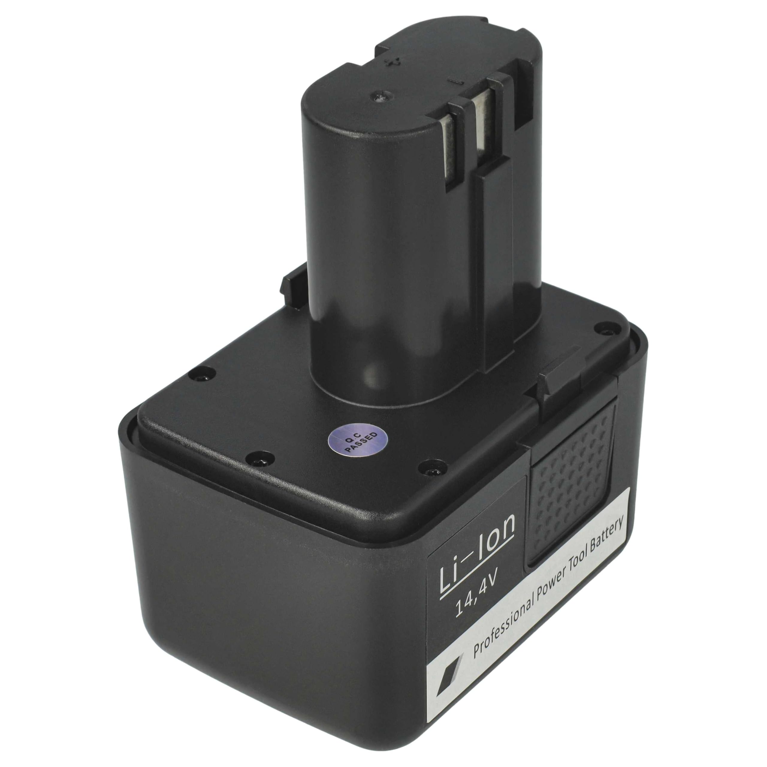vhbw 1x batteria sostituisce Gesipa 7251045, 7251049 per utensile elettrico, utensile per montare rivetti ciechi (1500 mAh, Li-Ion, 14,4 V)