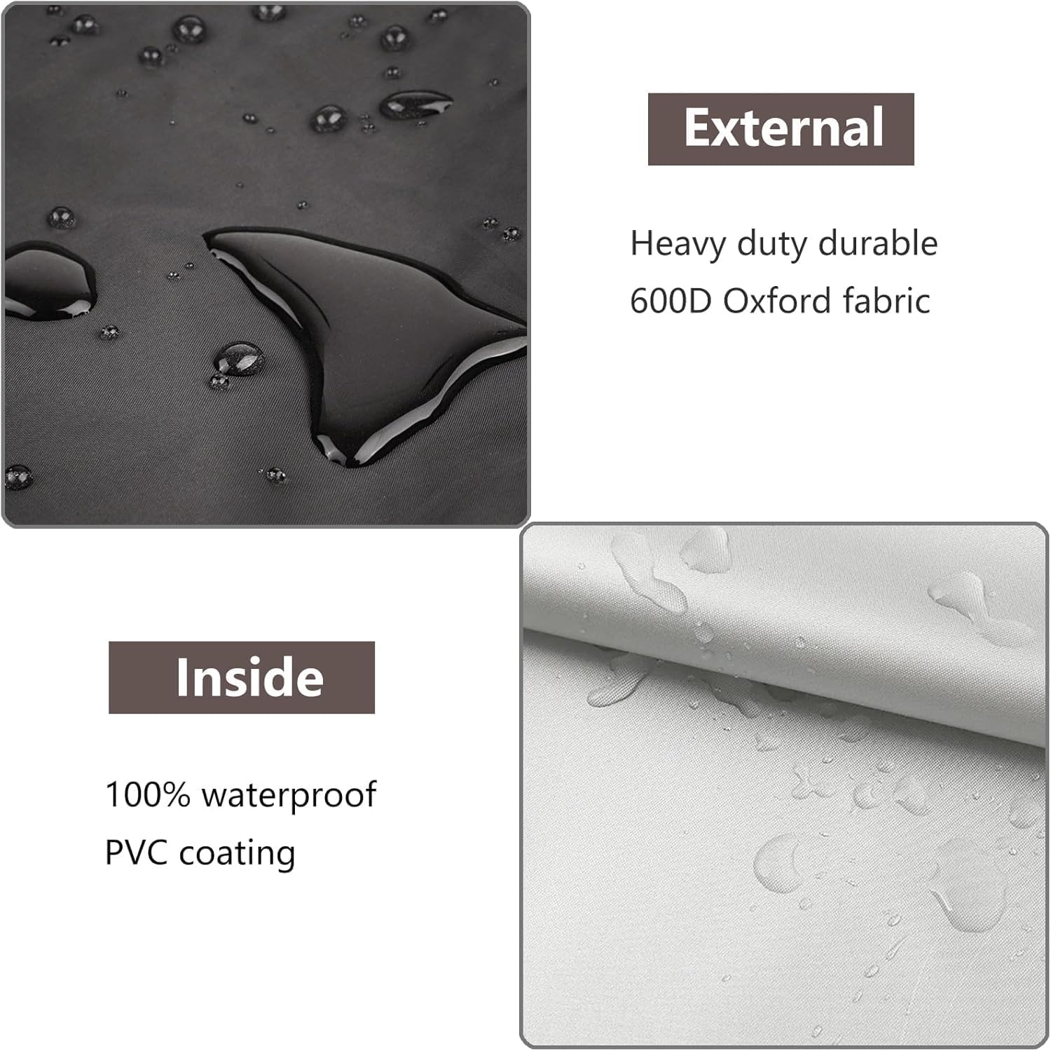 RV Camper Air Conditioner Cover Trailer AC Covers for RV Roof Unit, Compatible with FOGATTI, BZW, VEVOR, Dometic FreshJet 3 RV Air Conditioner Winter Covers for Outside - RV A/C Cover for Roof - Image 8