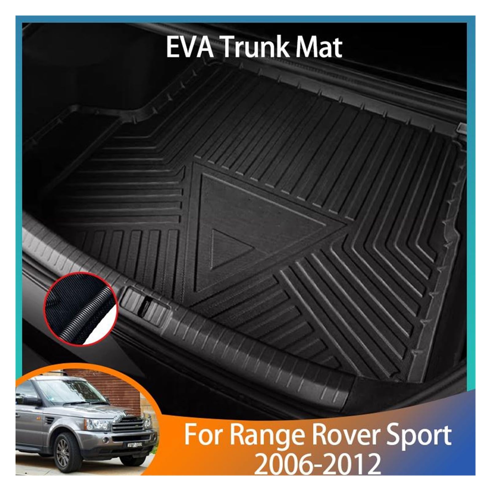 Pasuje do Land Range Rover Sport L320 2006-2013 | Mata do bagażnika samochodu Ochronna podkładka do przechowywania Dywan