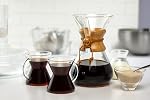 CHEMEX CFCM-8A Classique Series, Cafetière en verre, 8-Cup - Emballage exclusif, transparent