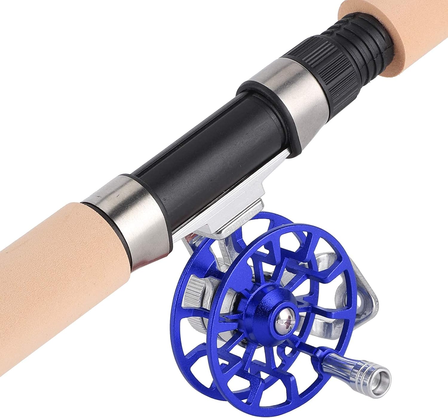 Dilwe Ice Fishing Rod Set, Blue, 36 cm, Light, 10 lb, 0.23/120, 230 m Retrieve, Adult, Fish, Ice, Combo