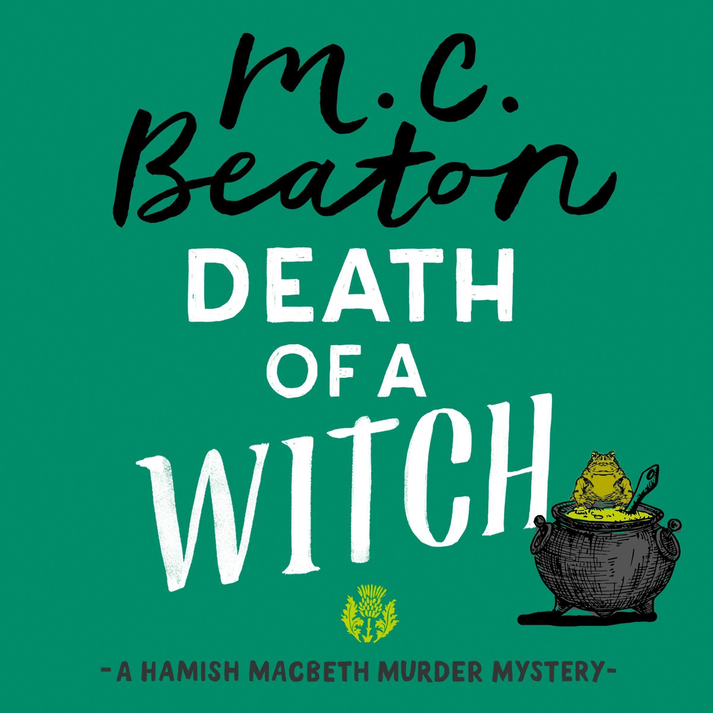 Cover art for Death of a Witch
