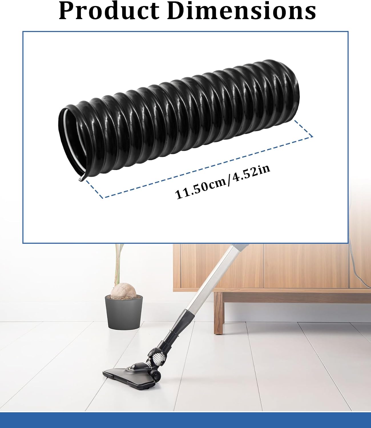 2 Pack Vacuum Lower Hose Compatible with Bissell 3797V 3789 3789U 3789X 3797 3797W CleanView XR 200W/300W Powerlifter Turbo Cordless Stick Vacuum,Lower Duct Hose Vacuum Cleaner Replacement Parts