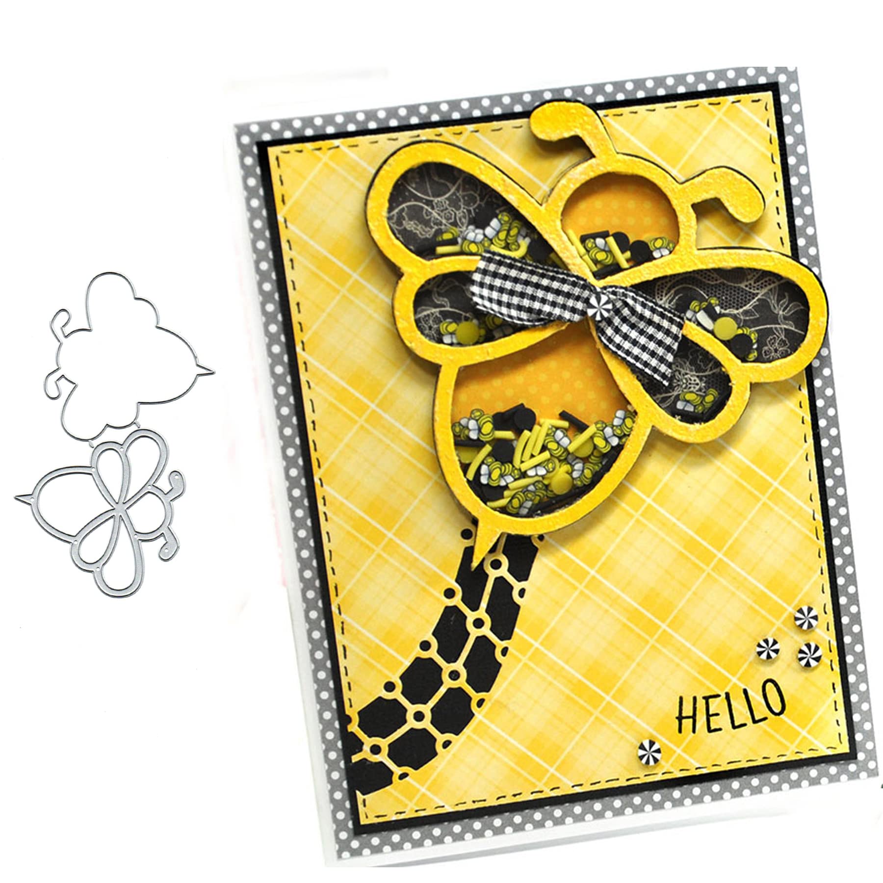 DELORIGIN Matrices De Découpe En Forme D'abeille En Forme De Pots