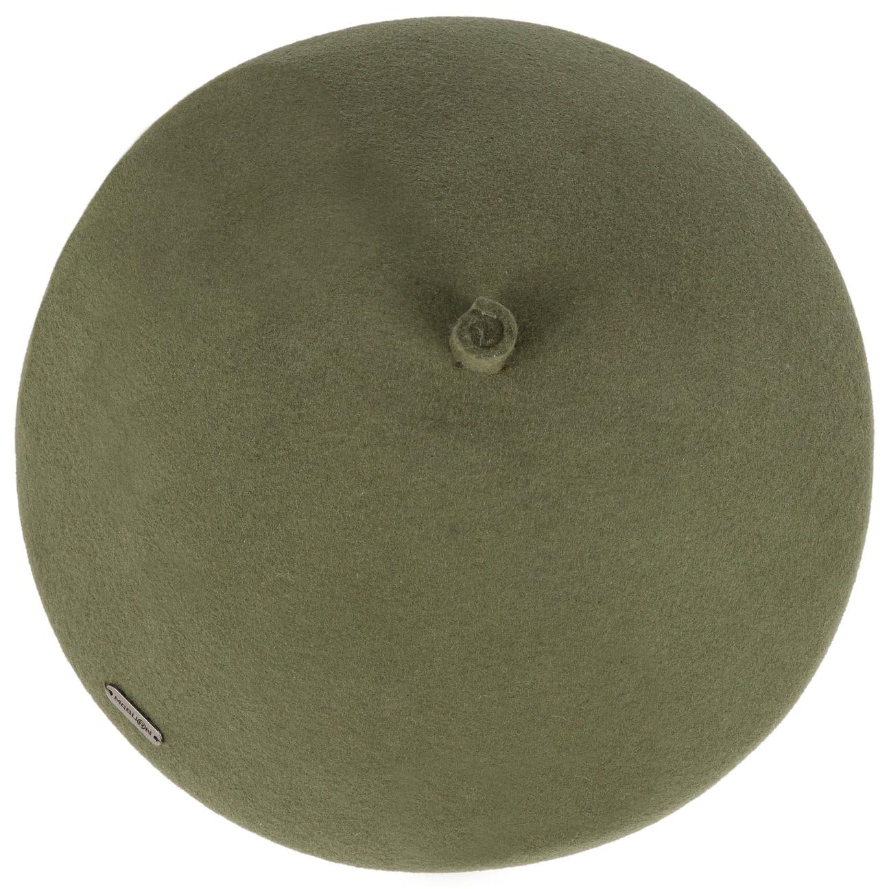 Beret Baskijski Wełniany DimaliaKobiety - Made in Italy damski czapka baskijska Z paskiem na podbródek wiosna-lato jesień-zima Wiosna Lato Jesień Zima