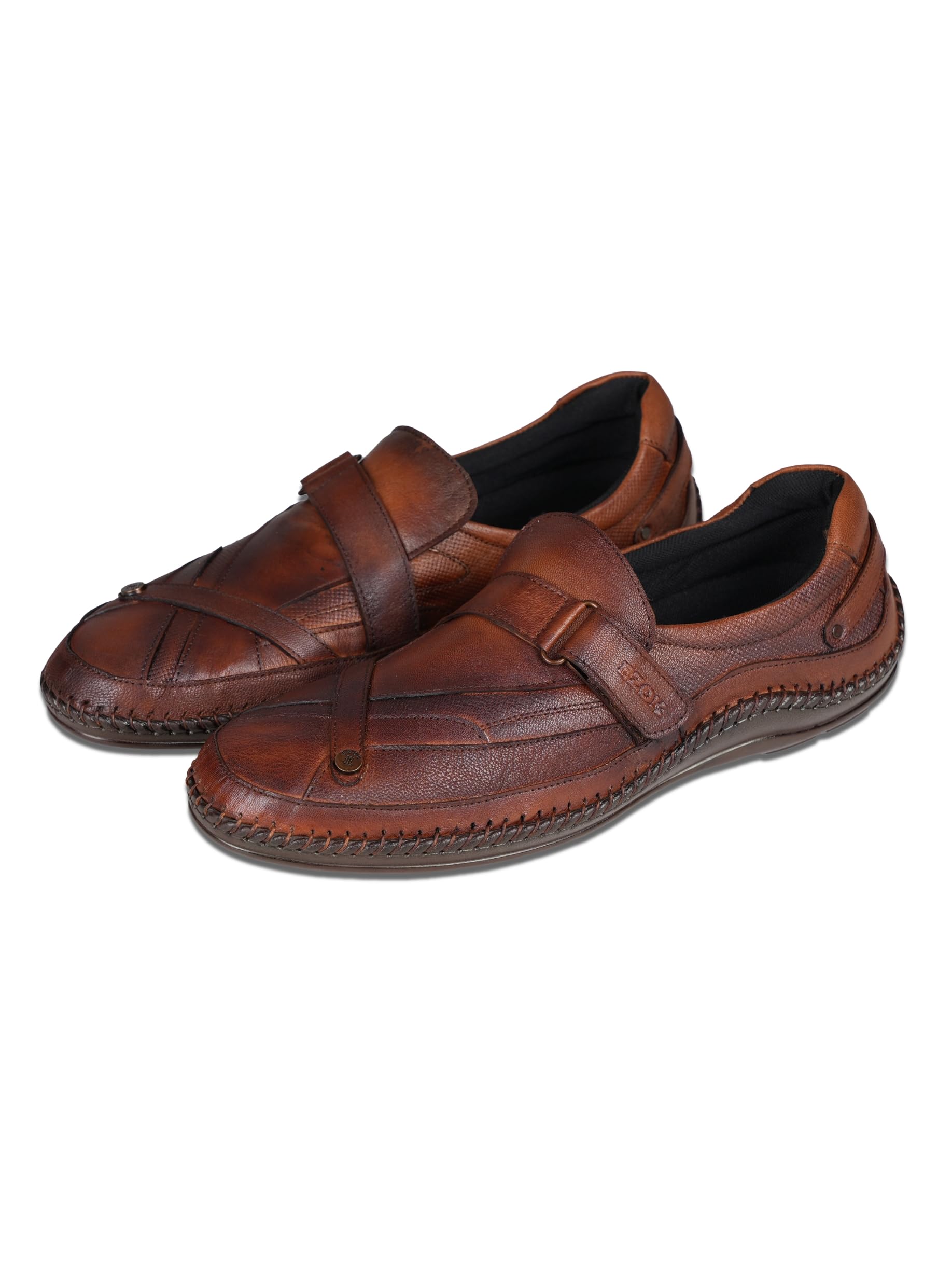 ezok 3003 Men’s Genuine Leather Formal Shoes | Lightweight, Comfortable & Stylish Slip-On Dress Shoes for Office, Business-picture-55