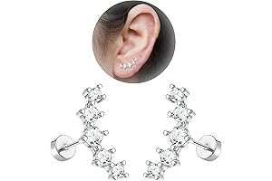 14K Gold Cartilage Earrings for Women