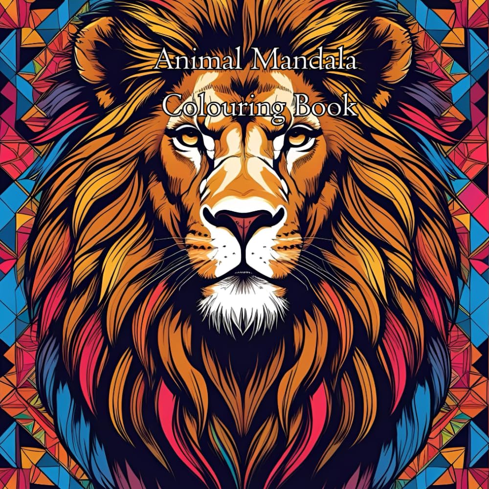 Serenity in Shapes: Animal Mandalas for Relaxation: 50 Intricate Designs to Calm the Mind and Soothe the Soul