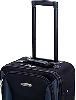 Vista 96 de Rockland, juego de equipaje de dos piezas, Carbón), F102