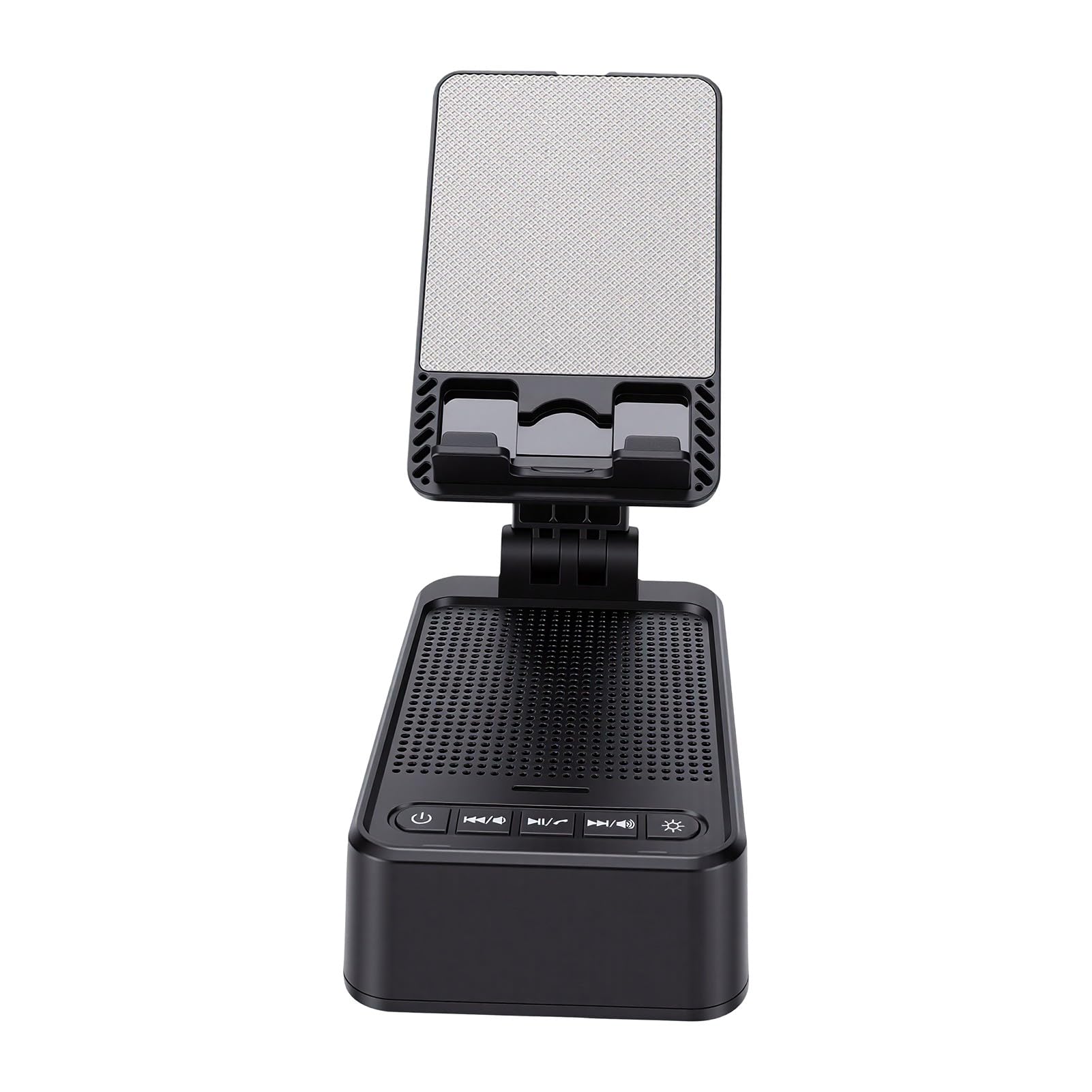 Elprico Cassa Bluetooth con Luce LED, Supporto Regolabile per Smartphone | Suono surround a 360°, illuminazione ambientale RGB, 10 ore di riproduzione