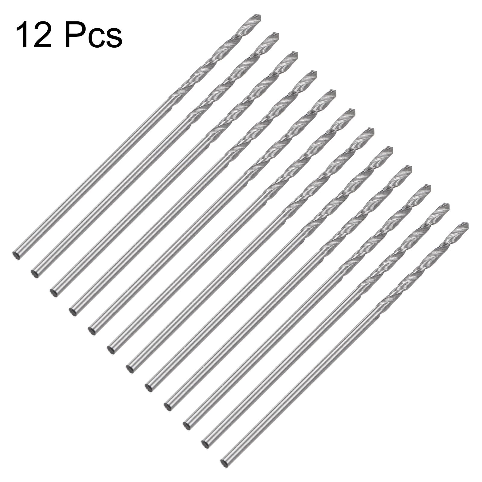 Sourcing Map Mini-Spiralbohrer Set – 8-teilig, 0,8–1 Mm, Titanbeschichtet Für Holz, Harz & Metall