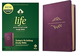 NLT Life Application Study Bible: Enhancing Your Spiritual Journey in Purple