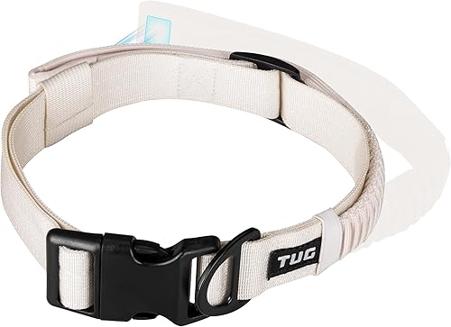 TUG Collar de agarre  Correa de tráfico integrada magnéticamente unida para un control rápido (XLcrema)