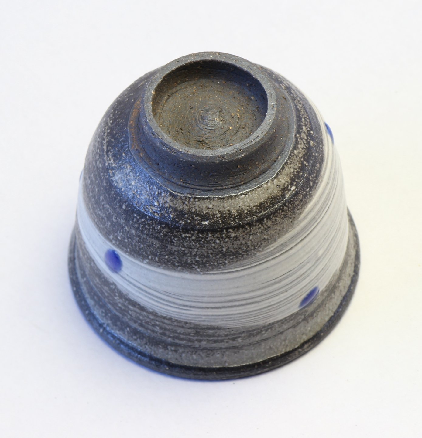 Amazon.com: 陶里 Pottery W913-13 Shigaraki Ware Amanokawa (blue