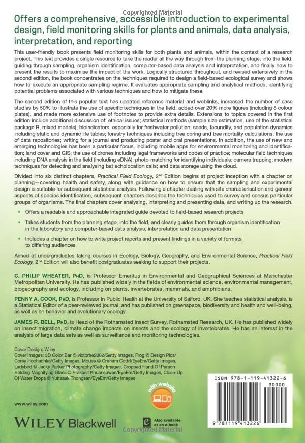 Practical Field Ecology: A Project Guide - Image 2
