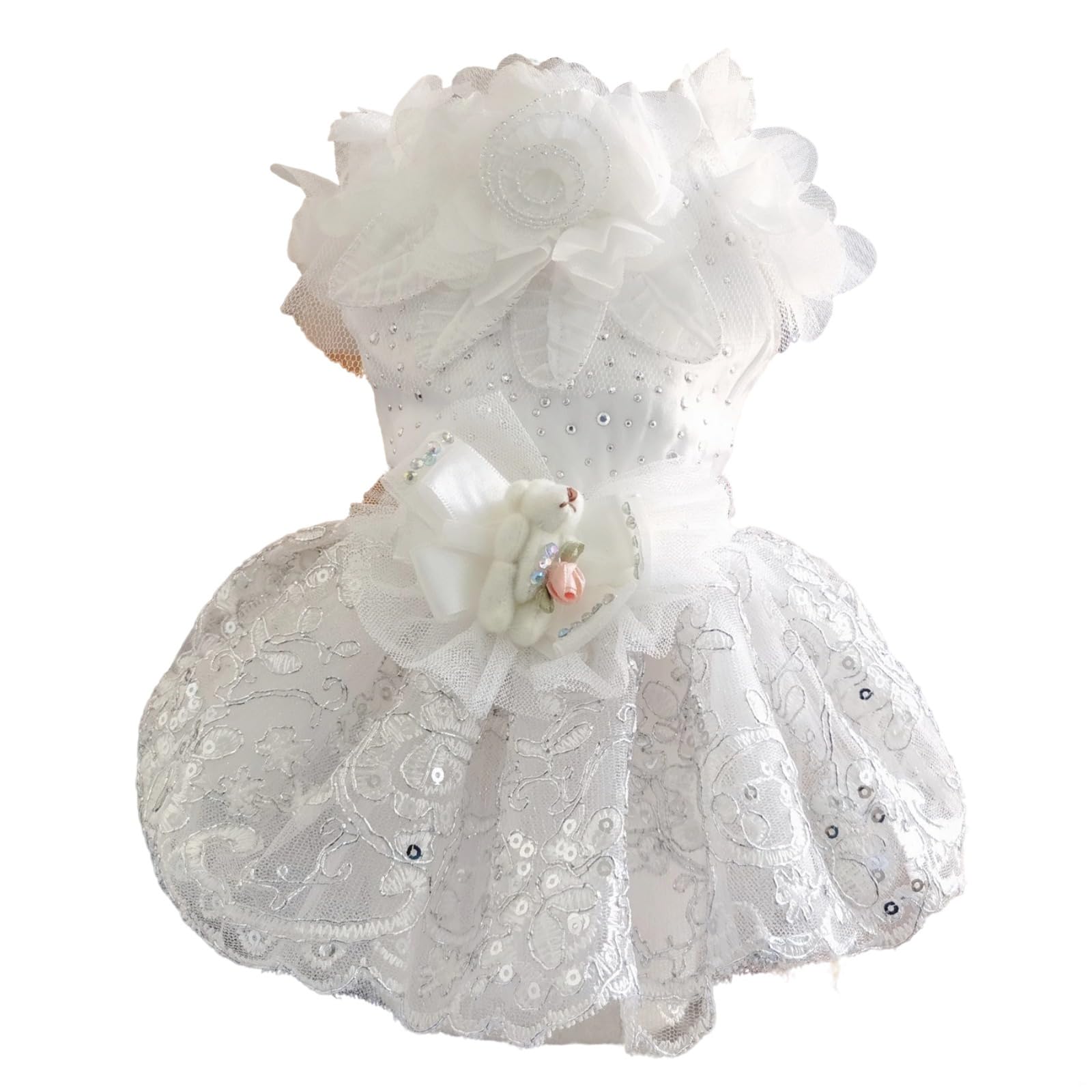 Robe de princesse pour chien en dentelle pour choyer votre compagnon