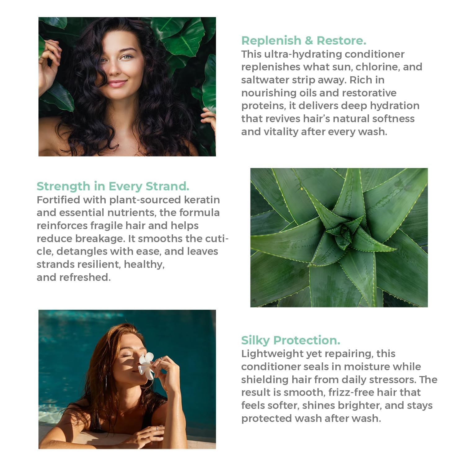 OLIOLI Hydrating Repair Conditioner 15.2oz | Moisture Recovery Conditioner with Keratin, Nourishing Oils & Plant-Based Proteins | Strengthening for Dry Hair & Damaged Hair - Image 7