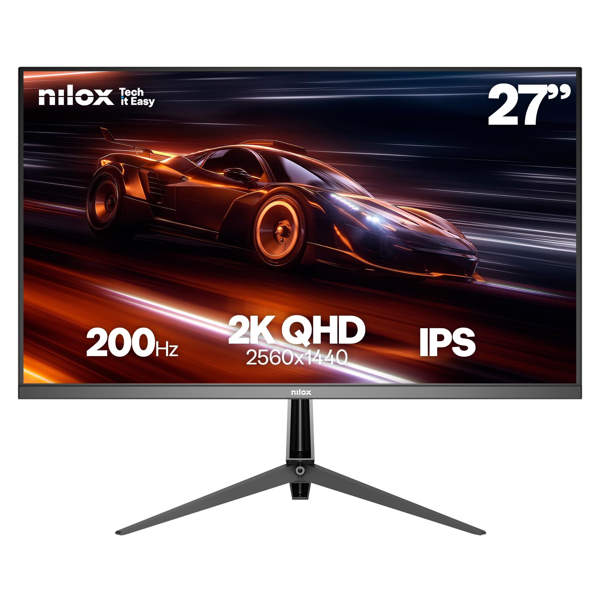 Nilox nxm272k20001 Monitor 27" 2k 200hz IPS