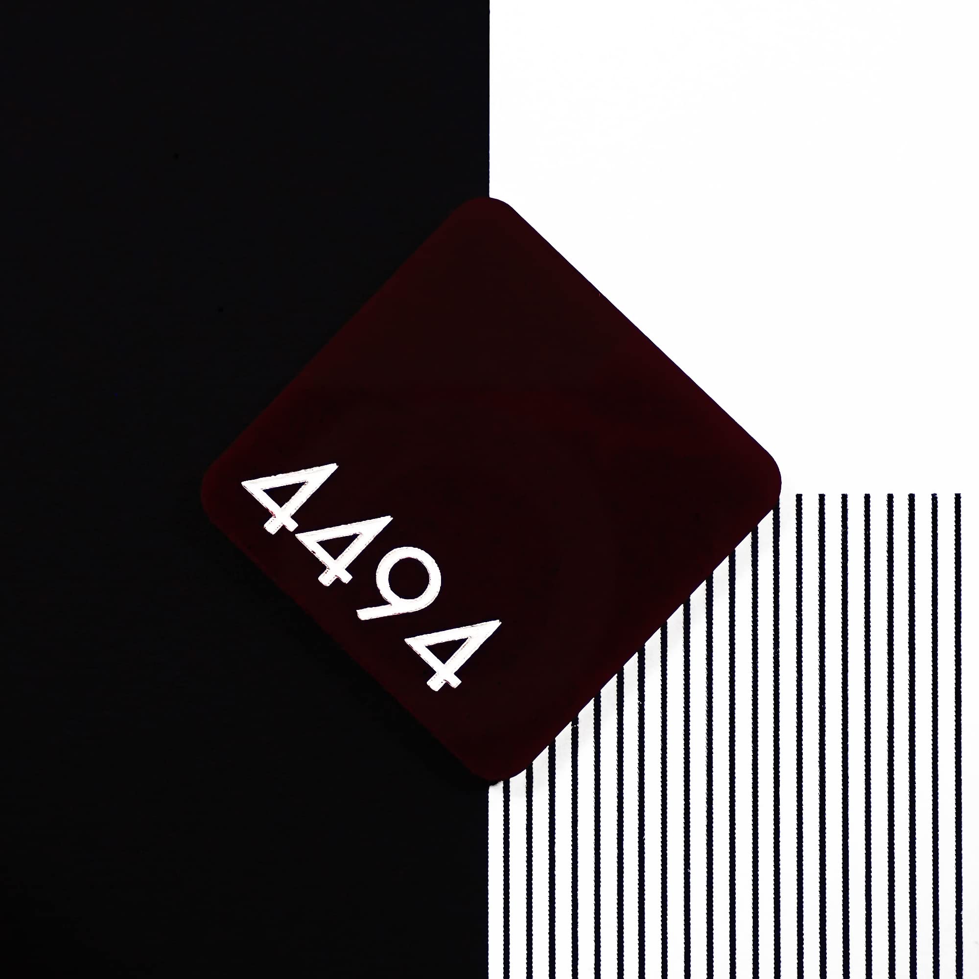 Perspex 4494 Red Cast Acrylic Sheet - 300x250x3mm