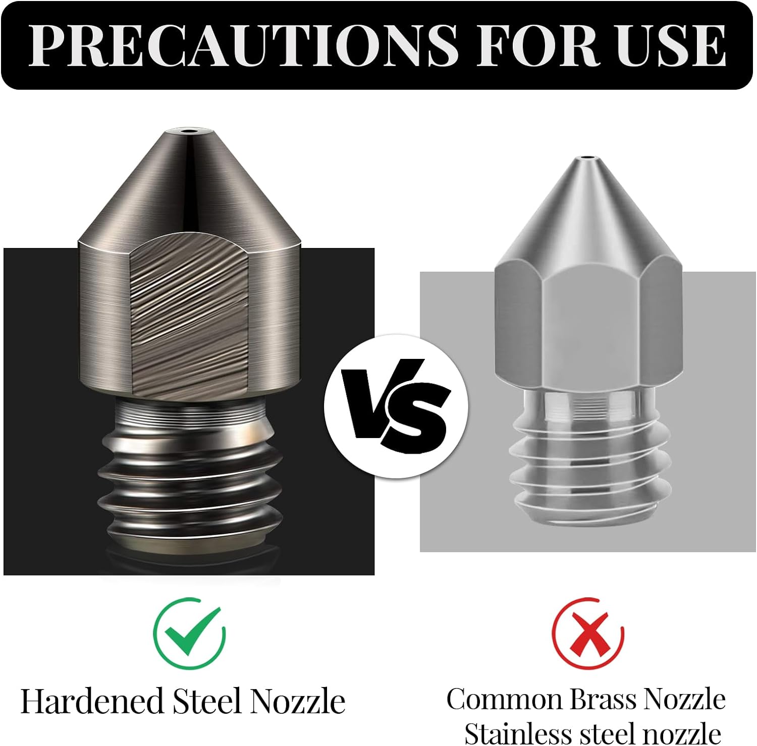 TINMORRY Carbon Fiber Filament 1.75mm, PETG-CF 3D Printing Filament, 1 KG x 2 Spools, Black