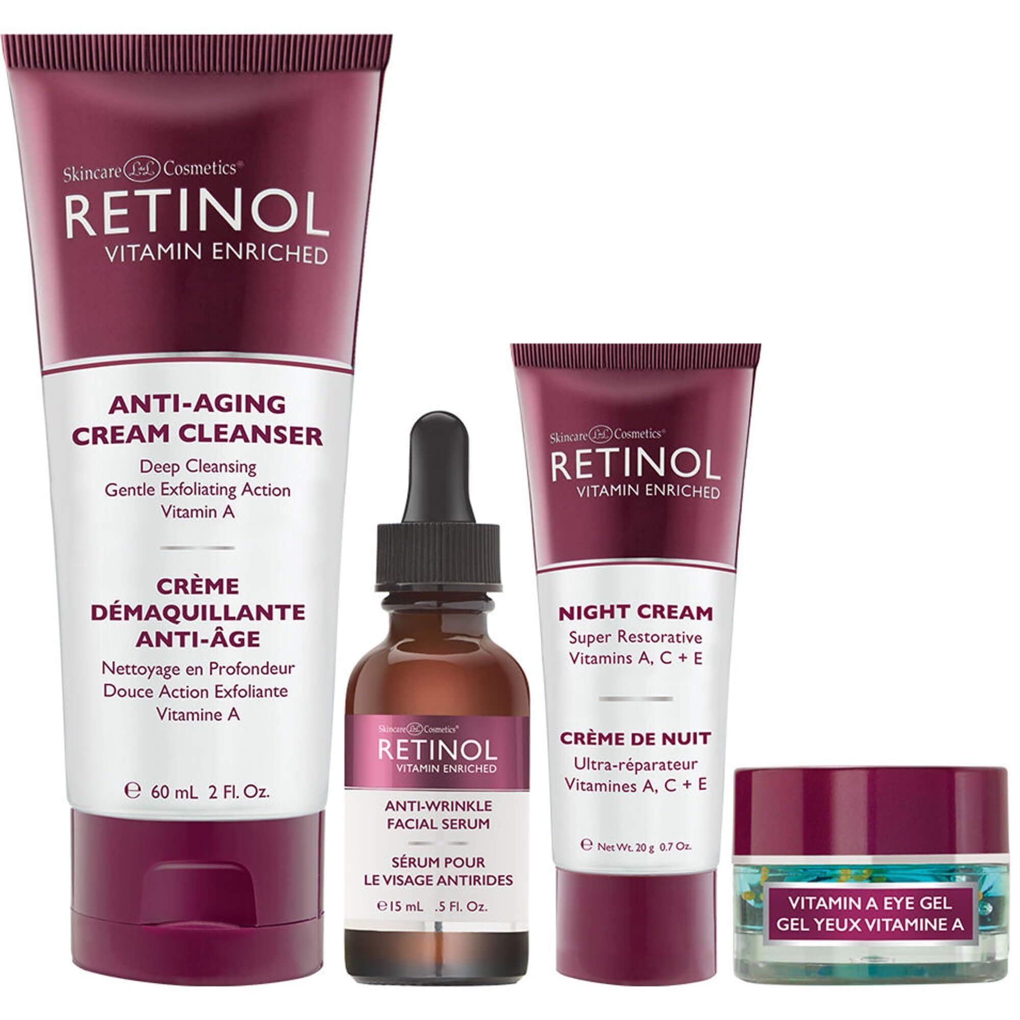 Skincare Retinol Anti-Aging Starter Kit 2017