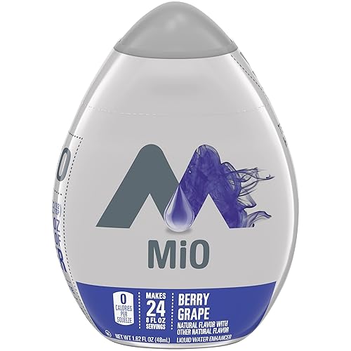 Agua mineralizada Berry Blast con electrólitos y vitaminas del grupo B, 1.62fl oz