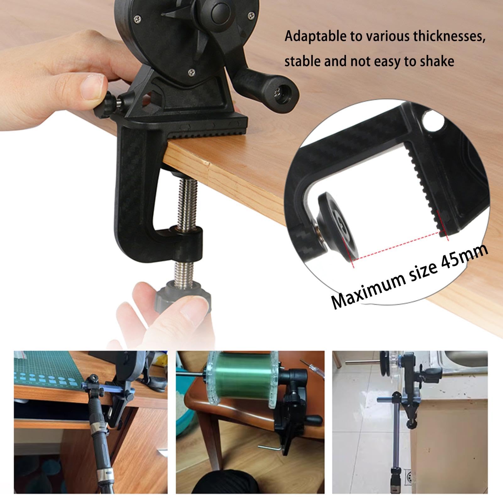 Bobinador de línea de | Spool Tackle Winder Spulstation,No Lines Twist Spooling Station System - Herramienta compacta para enrollar líneas de