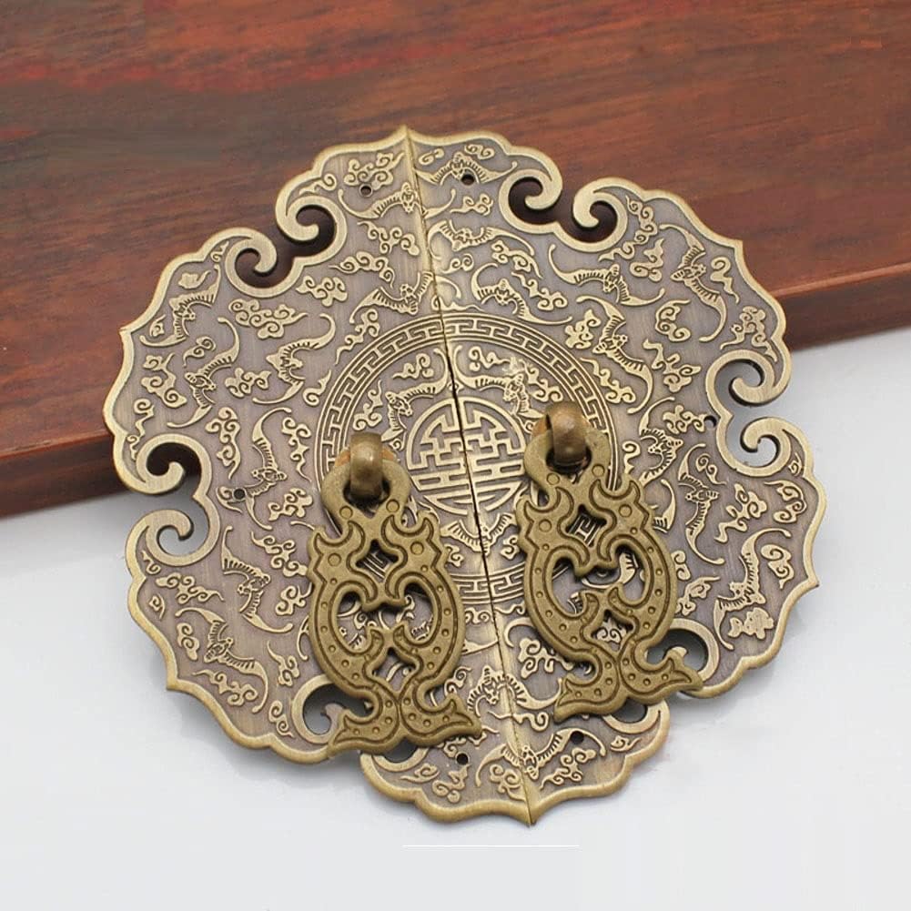 Cabinet Face Plate Backplate Hardware Set (Color : B, Size : Small)