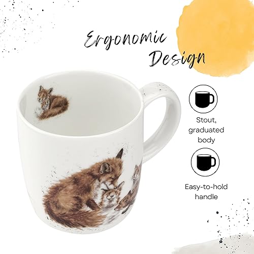 Vista 94 de Royal Worcester Wrendale Designs - Taza de 14 onzas, con ilustración de llama, «Because I'm Worth It with Llama Illustration», taza de animales