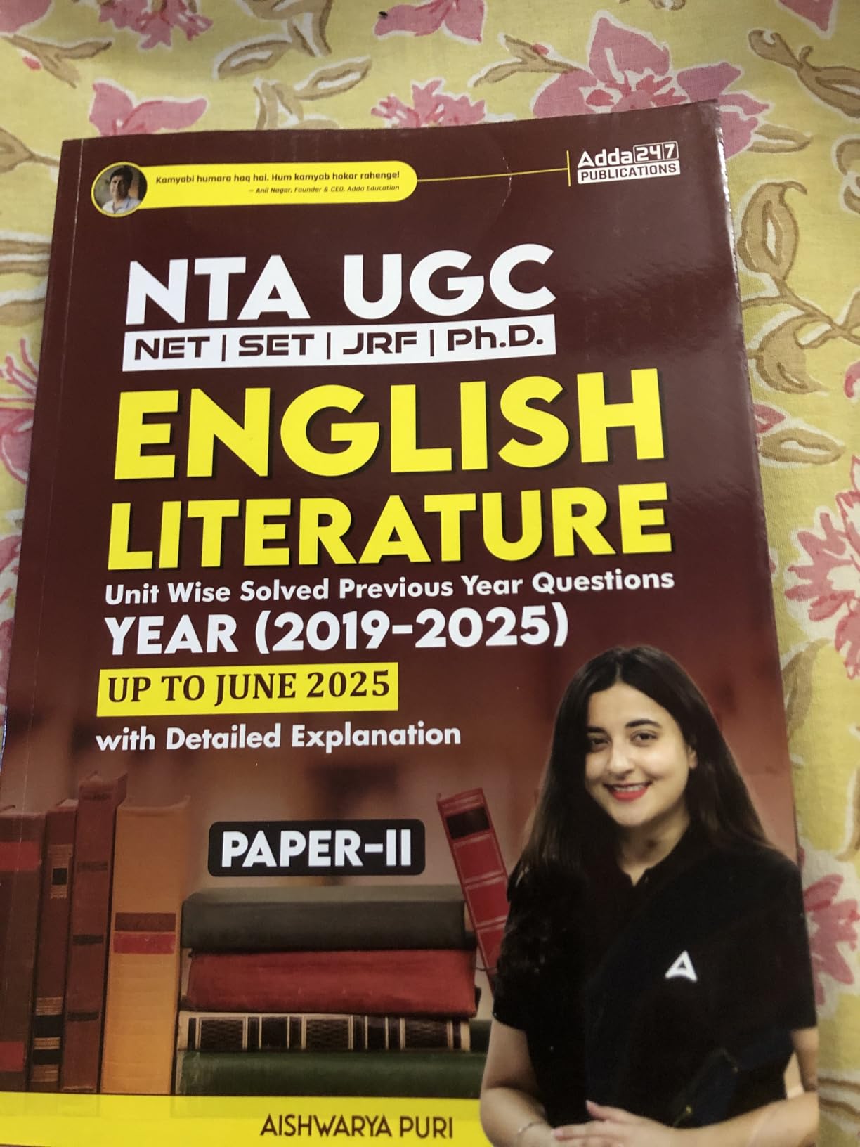 Buy NTA UGC NET /SET/JRF / Phd English Literature Paper - 2 Unit Wise ...