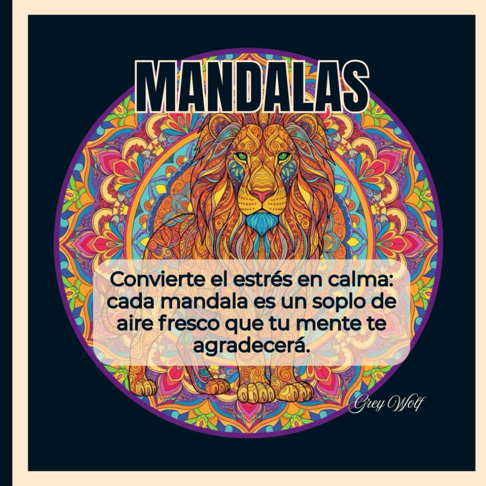 Libro para colorear mandalas / mindfulness