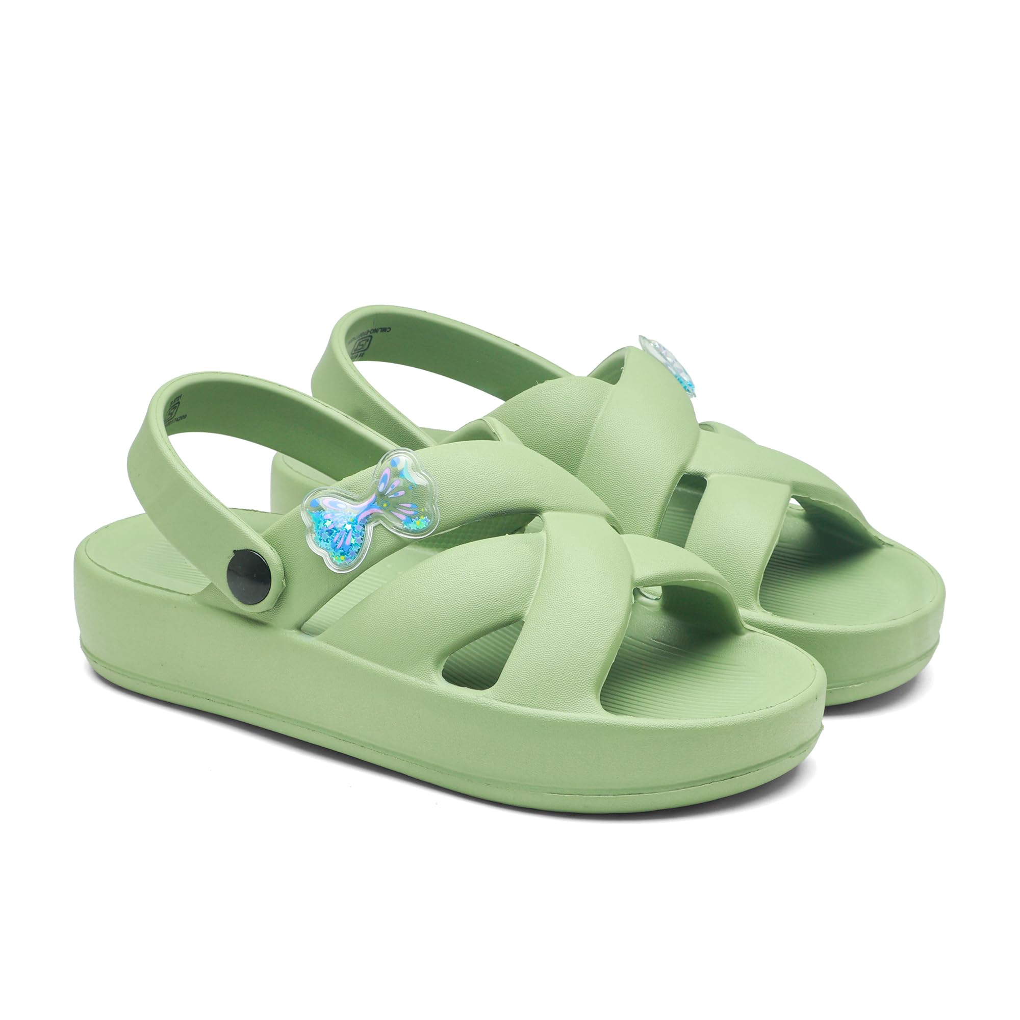 Indigo-26 Women & Girls Slippers | Lightweight EVA Slippers with Stylish Criss-Cross Strap, Cute Butterfly Design, Soft Cushion Technology & Strong Grip Sole-image-42