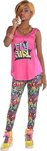 Miniatura 3 de Graffiti - Leggings para mujer, talla estándar para adultos, multicolor, 1 pieza.