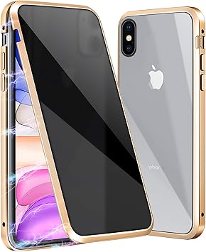 Amazon Co Jp Mestriev Iphone Se3 ケース Iphone Se第2世代 Iphone 7 Iphone 8 ケース 覗き見防止 磁気吸着 両面ガラス 対応 360 全面保護 Iphone 7 Iphone 8 Iphone Se のぞき見防止 アルミ バンパー ケース マグネット式 磁石 磁気接続 ワイヤレス 充電対応