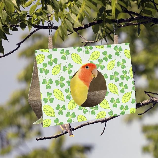 Foto 7 de 7 de Nido colgante para pájaros, instalación colgante
