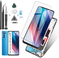RongZy Oppo Find X3 Lite LCD Kijelző Csere CPH2145 Modellhez - Érintőképernyős Digitalizáló Fekete Kerettel és Szerszámokkal 1