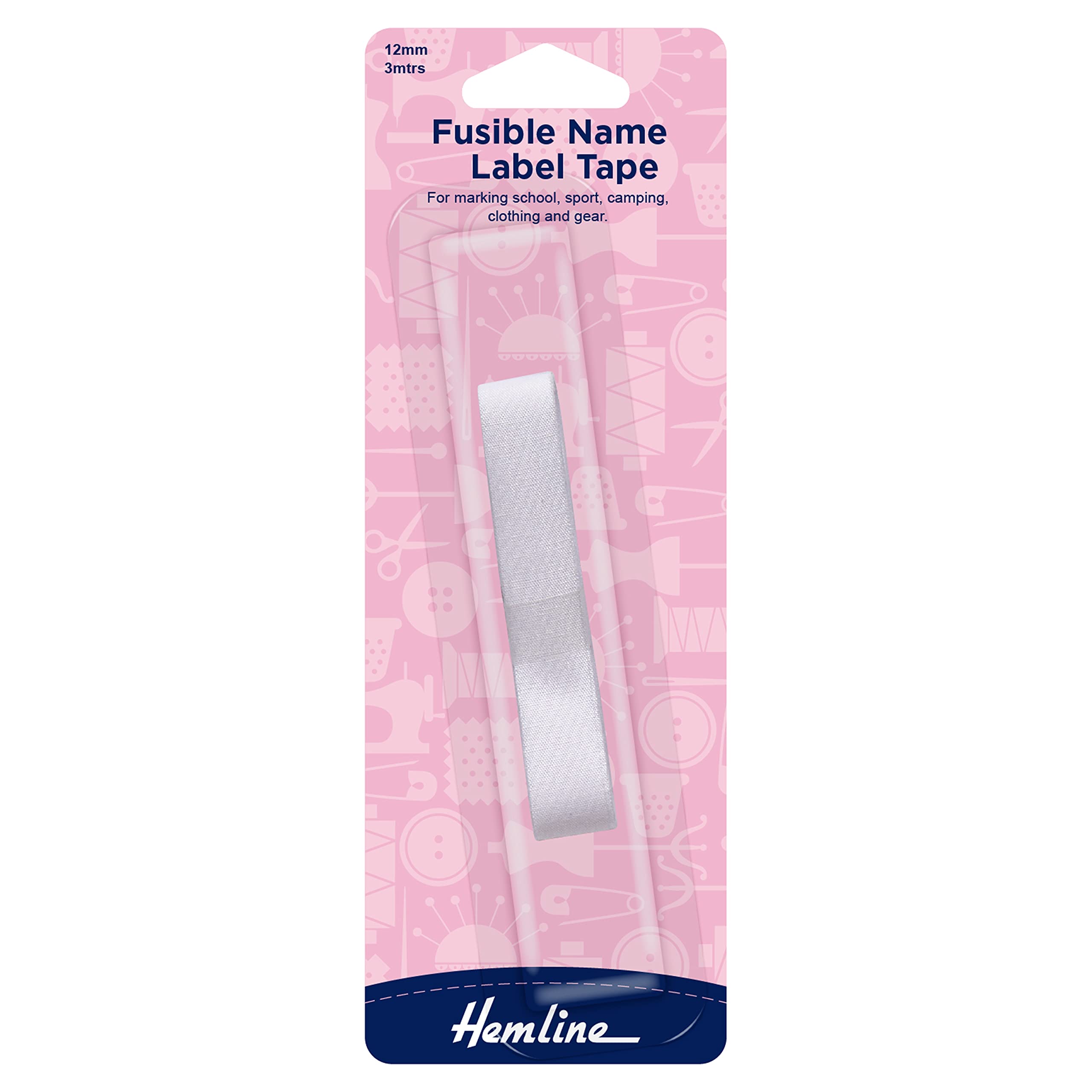 Hemline Name Label Tape
