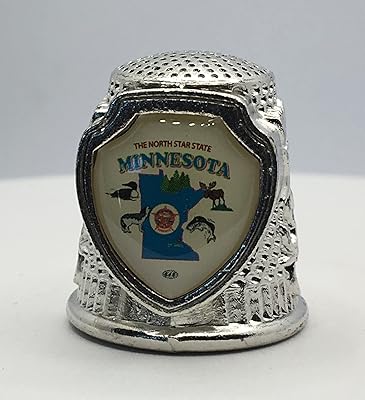 Minnesota State Collectible Souvenir Thimble