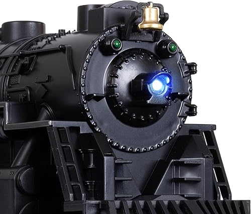 Miniatura 9 de Lionel El Polar Express Battery O Gauge - Juego de tren de juguete con control remoto, locomotora, vagones de tren y pista con sonidos auténticos de