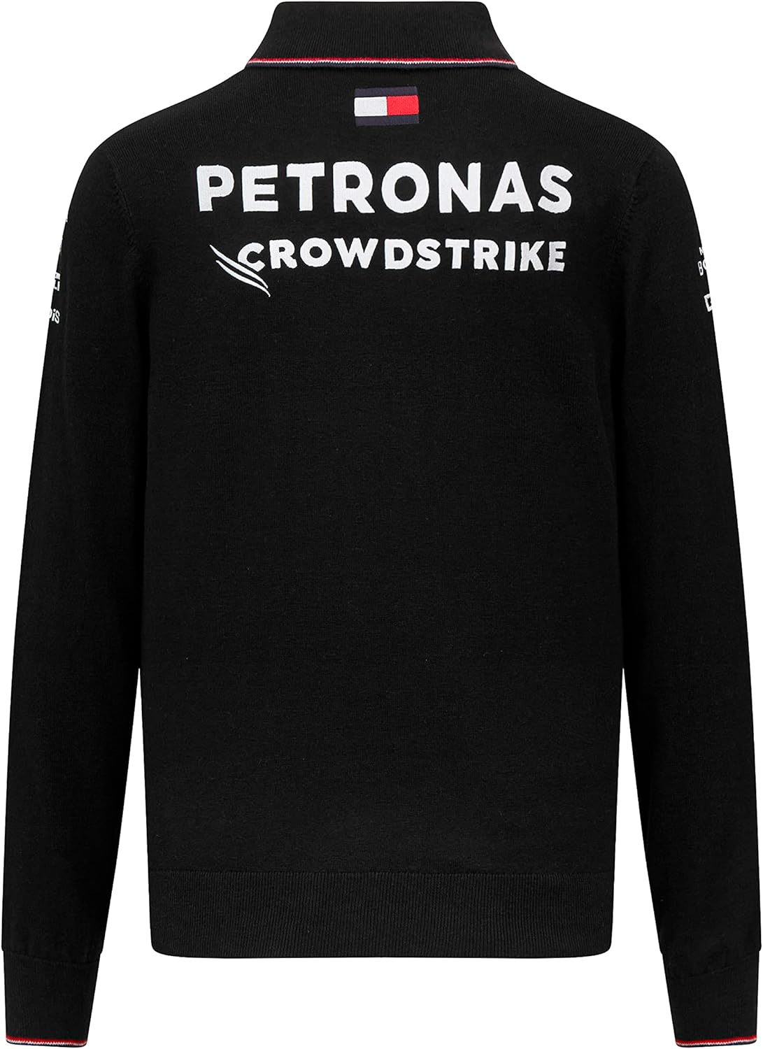 Mercedes AMG Petronas Formula One Team - 2023 Team Longsleeve Knitted Polo - Black - Men - Size: XL