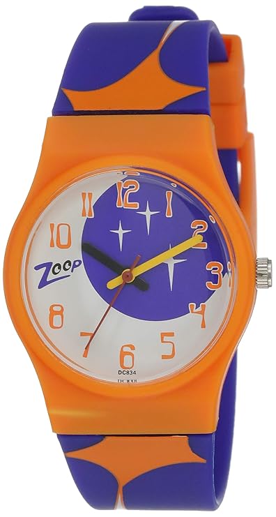 Zoop Analog Multi-Color Dial Childrens Watch -NKC3028PP11