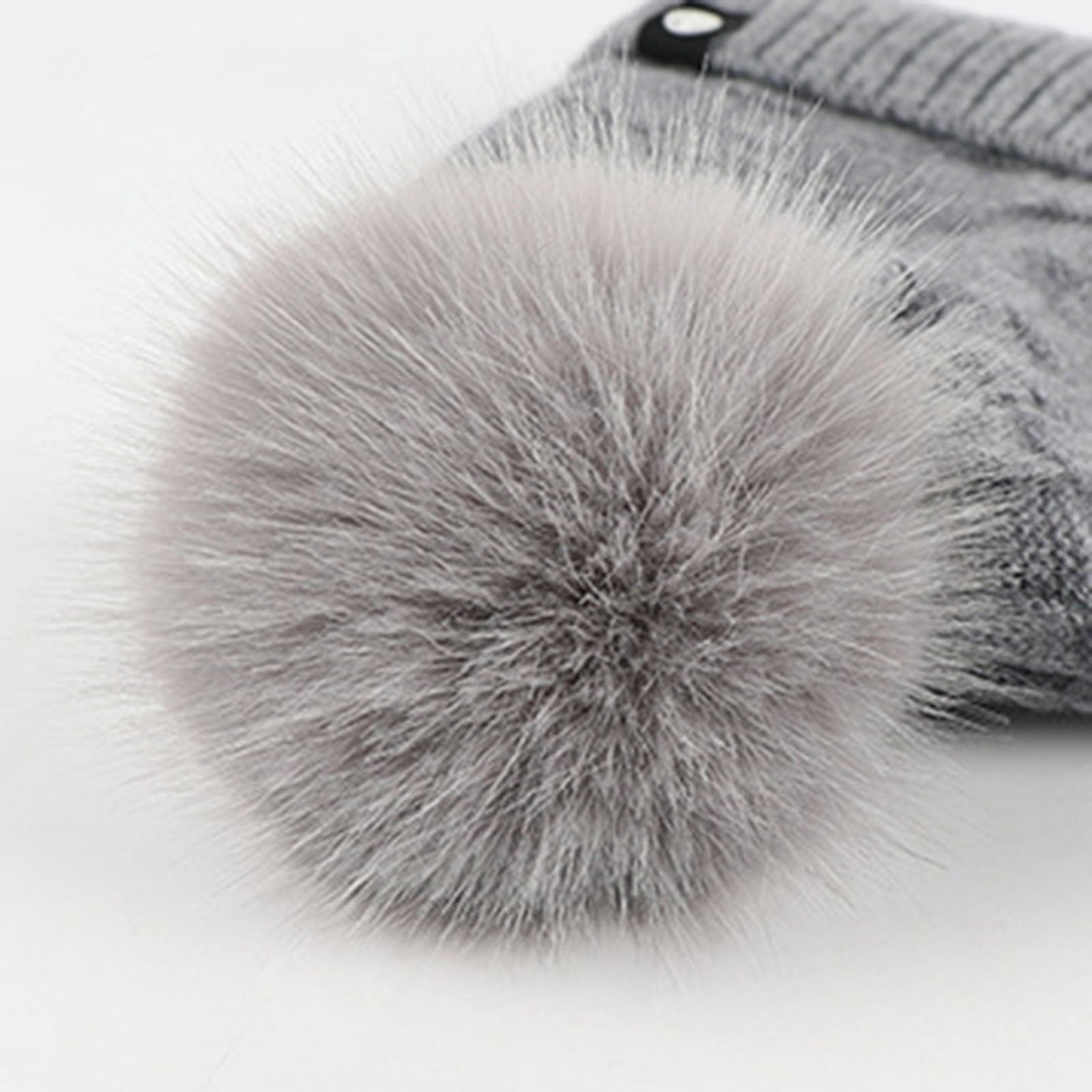 2026 Wintermütze für Paare, warm, Mütze, Schal, Handschuhe, dreiteilig, kariert, Strickflor