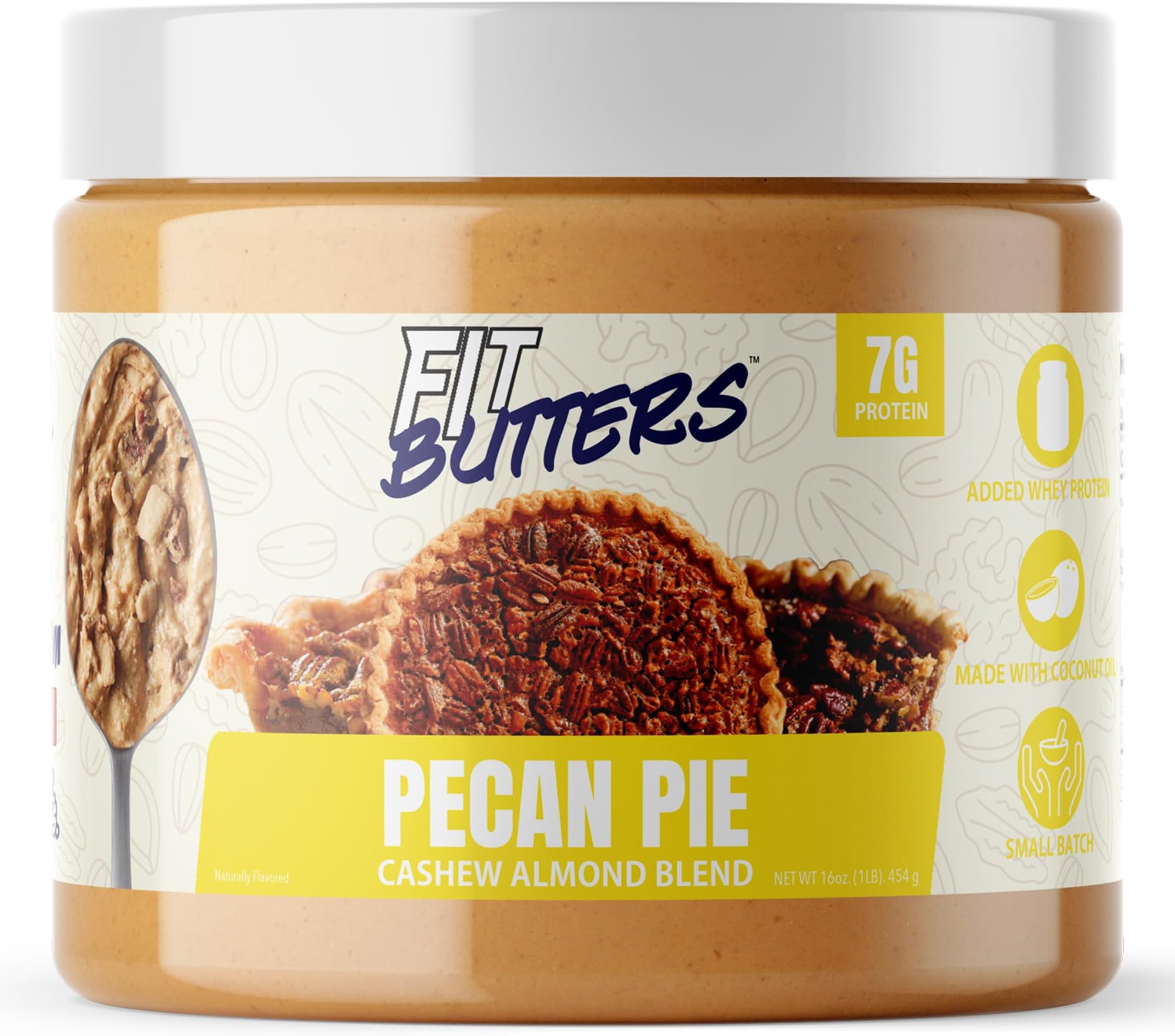 FIt Butters Pecan Pie Cashew Almond Butter Grocery