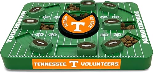 Miniatura 45 de Pets First NCAA Georgia Bulldogs Juguete de Rompecabezas, Juguete de Premio para Perros con Rompecabezas, Juguete Interactivo de Premio para Perros