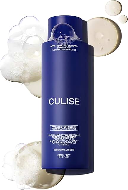 CULISE Korean Hair Care Deep Hydrating Shampoo for Dry Damaged Color Tre...