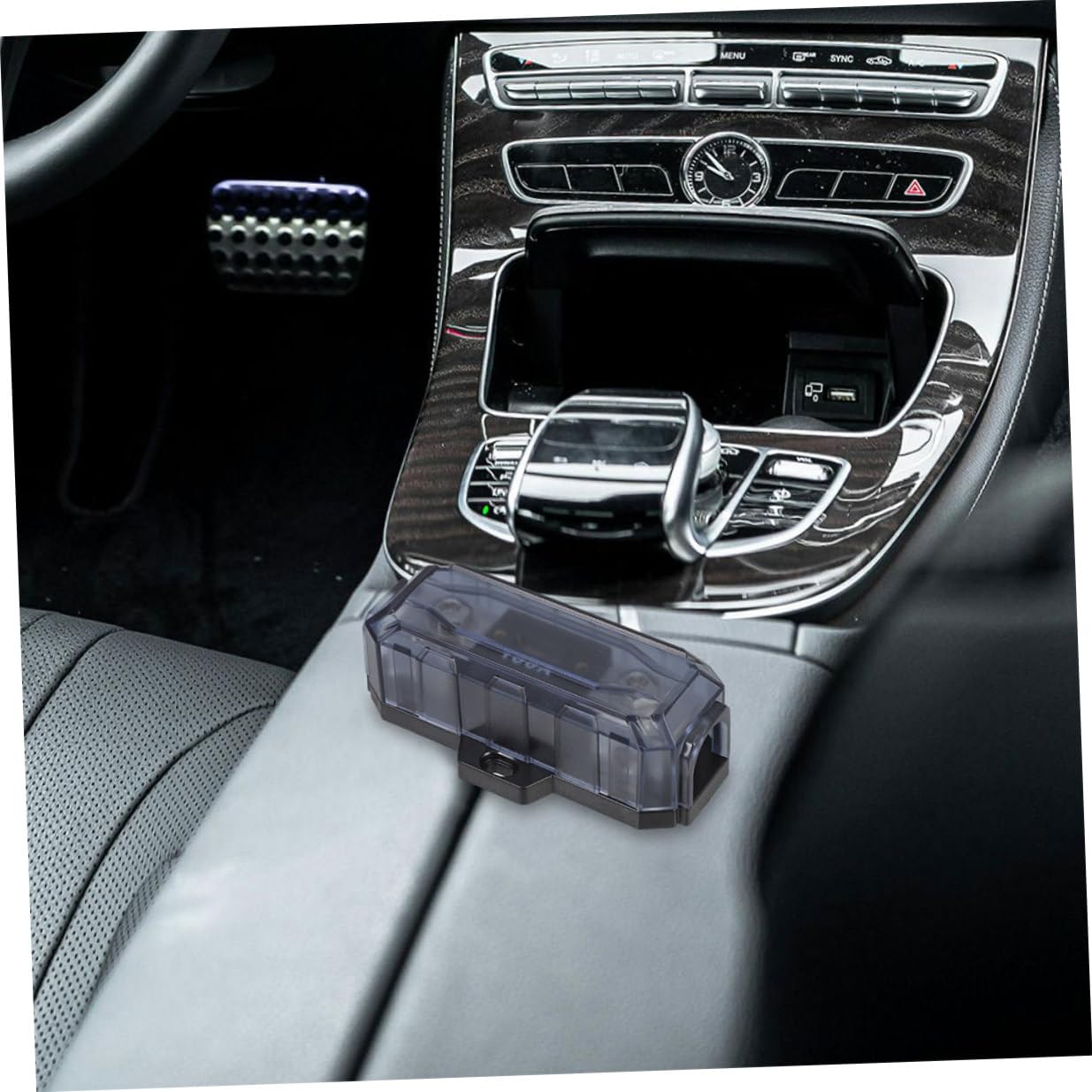 Healeved Portafusibili per Amplificatore Audio 100a 2 Pezzi in Lega di Zinco Protezione Alta Efficienza e Installazione Facile per Sistemi Audio Auto