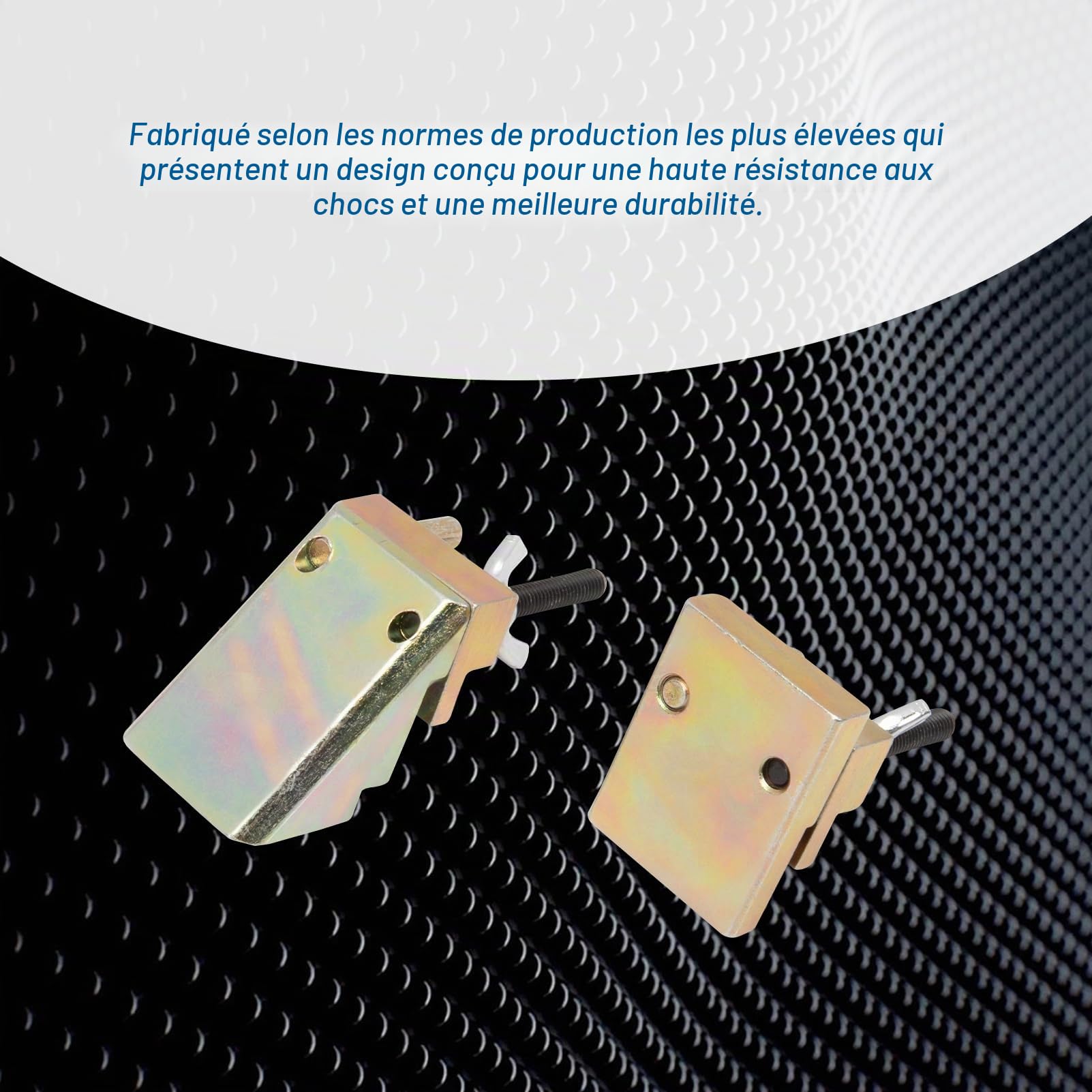 Kit 2 Pièces Jeu d’Outils Montage et Démontage de Courroie Trapézoïdale en V