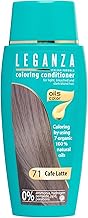 LEGANZA | Natural Hair Coloring Balm Coffee with Milk No. 71 | Ammonia-Free Dye | Enriched with Natural Oils | Colour Bath | Covers Gray | 150 ml