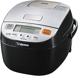 Zojirushi 612252-NL-BAC05SB Micom Rice Cooker and Warmer, Silver Black